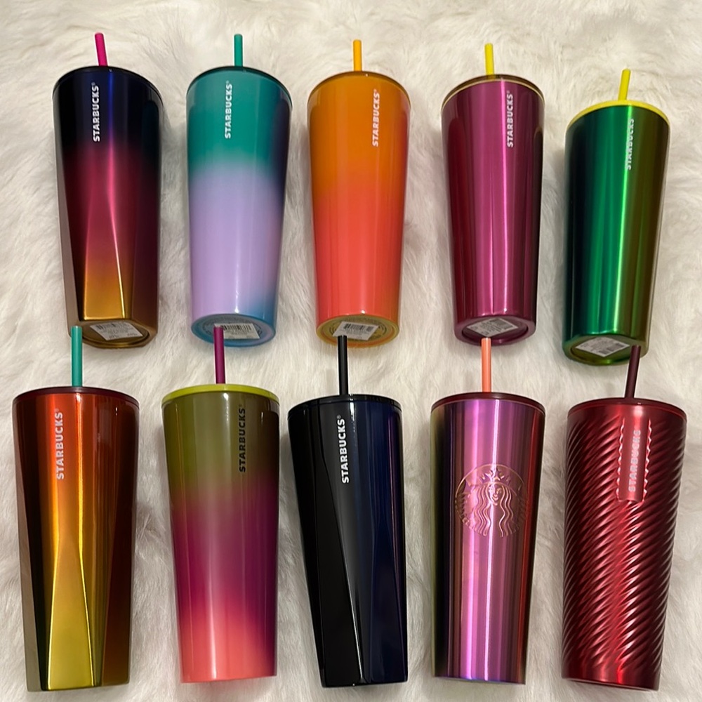 Starbucks Colorful Tumbler $20 EACH…. PLZ READ DESCRIPTION
